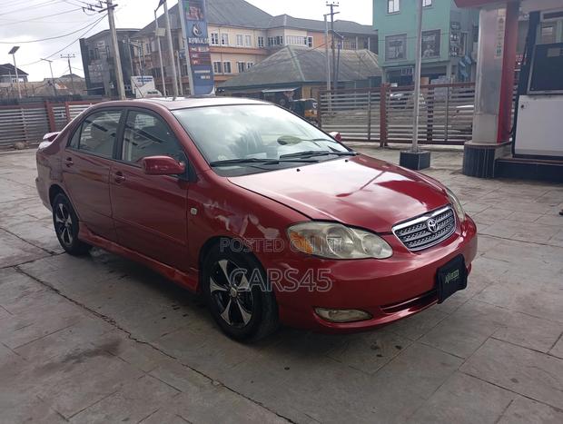 Toyota Corolla 2004 Red