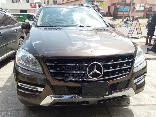 Mercedes-Benz M Class 2014 Brown