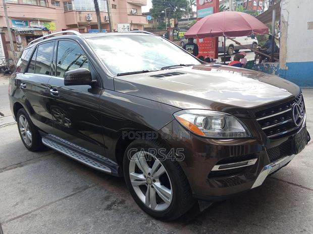 Mercedes-Benz M Class 2014 Brown