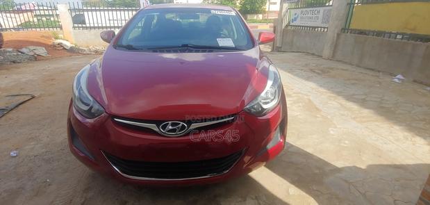 Hyundai Elantra 2015 Red