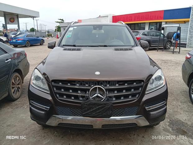 Mercedes-Benz M Class 2012 Brown