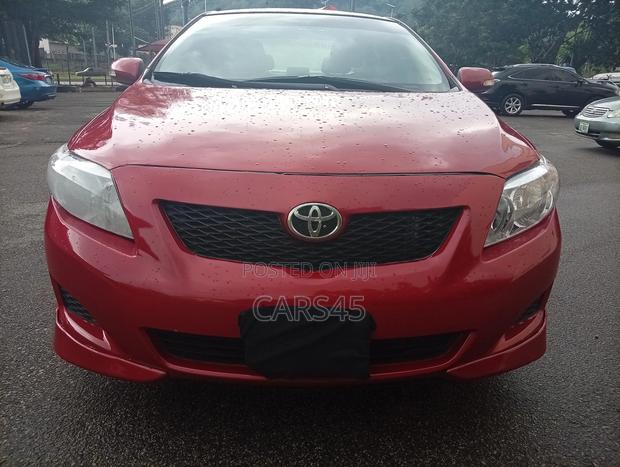 Toyota Corolla 2009 Red