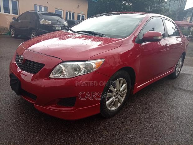 Toyota Corolla 2009 Red