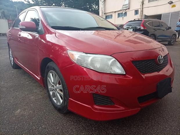 Toyota Corolla 2009 Red