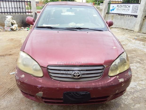 Toyota Corolla 2004 Red