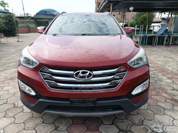 Hyundai Santa Fe 2014 Red