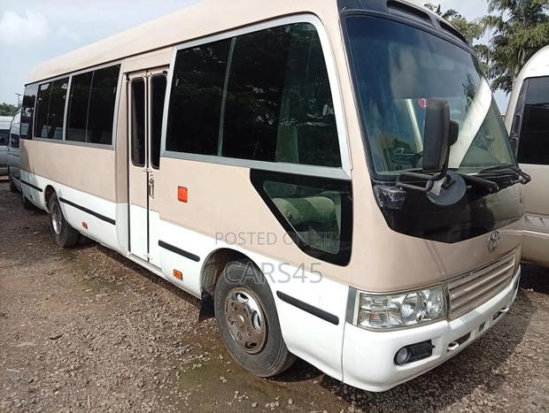 Toyota Coaster 2017 Gray