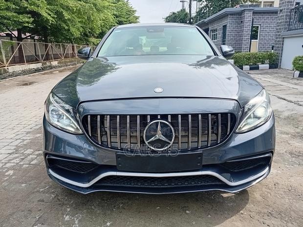 Mercedes-Benz C300 Luxury 4Matic Sedan AWD (2.0L 4cyl 7A) 2016 Gray