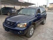 Toyota Highlander 2004 Blue for sale