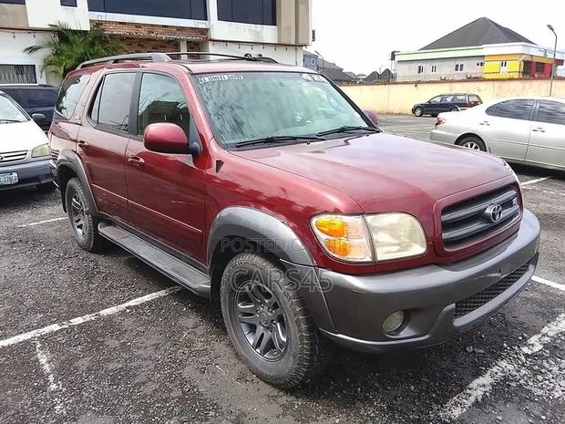 Toyota Sequoia Limited 4dr SUV (4.7L 8cyl 4A) 2004 Red
