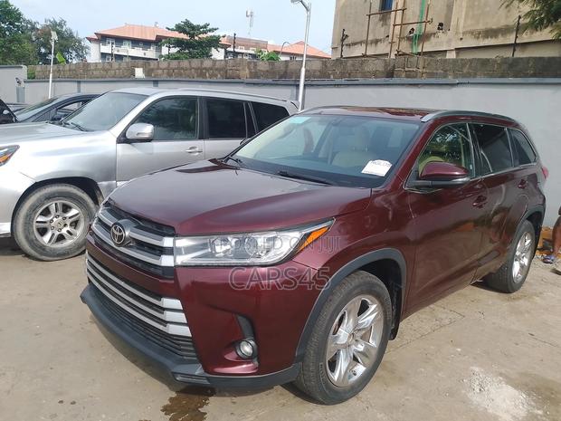 Toyota Highlander 2015 Burgandy