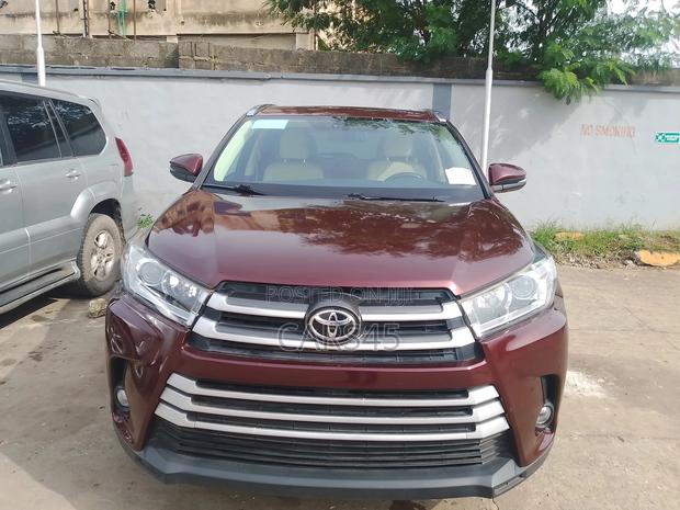 Toyota Highlander 2015 Burgandy