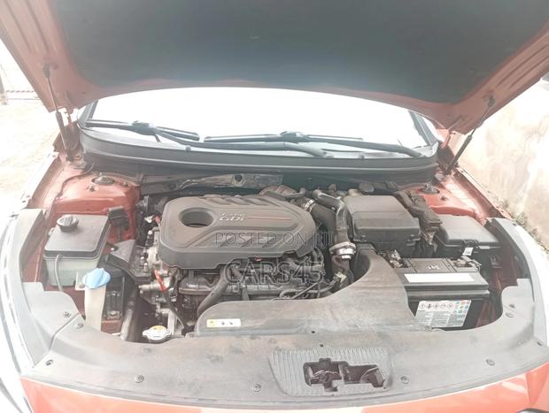 Hyundai Sonata 2015 Orange
