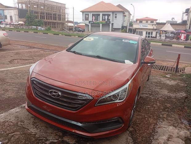 Hyundai Sonata 2015 Orange