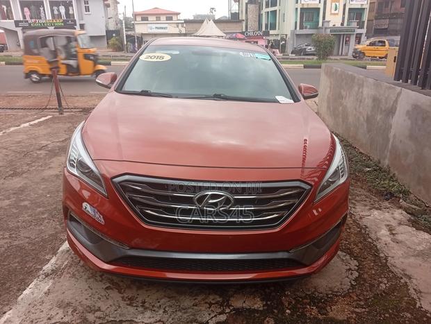 Hyundai Sonata 2015 Orange