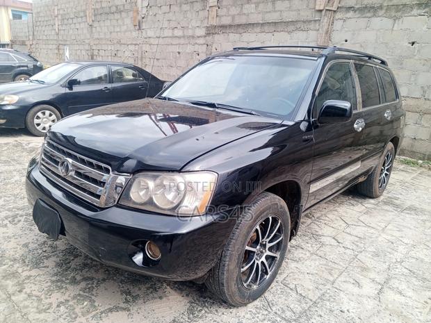 Toyota Highlander V6 FWD 2003 Black