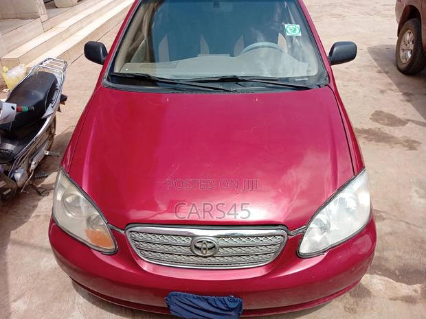 Toyota Corolla 2003 Red