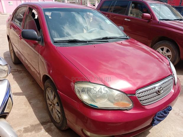 Toyota Corolla 2003 Red