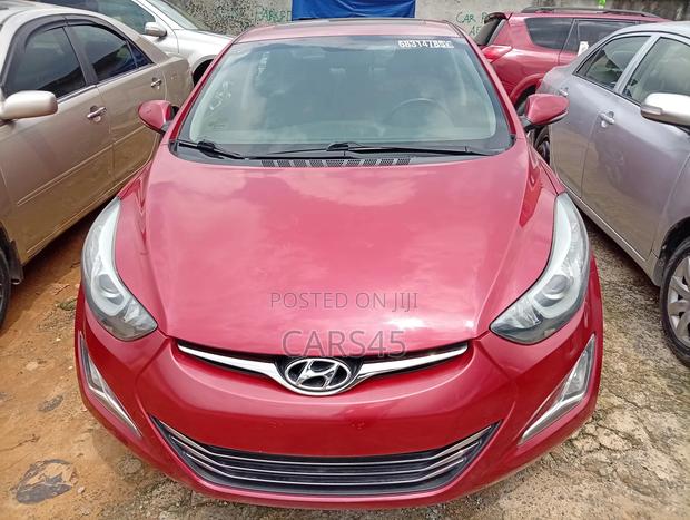 Hyundai Elantra 2014 Red