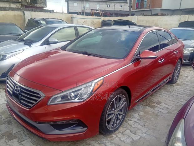 Hyundai Sonata 2015 Orange