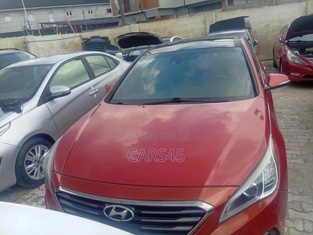 Hyundai Sonata 2015 Orange