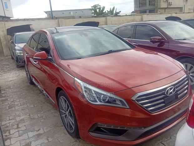 Hyundai Sonata 2015 Orange