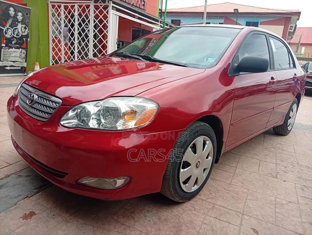 Toyota Corolla 2006 Red
