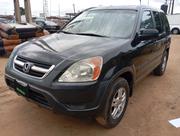 Honda CR-V EX 4WD Automatic 2004 Black for sale