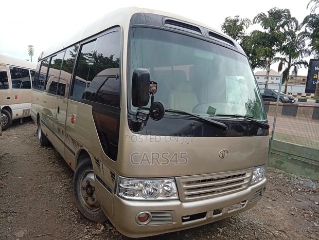 Toyota Coaster 2017 Gold