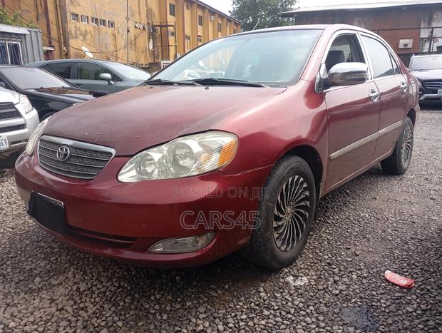 Toyota Corolla 2005 Red
