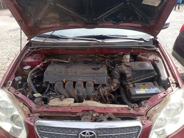 Toyota Corolla 2005 Red