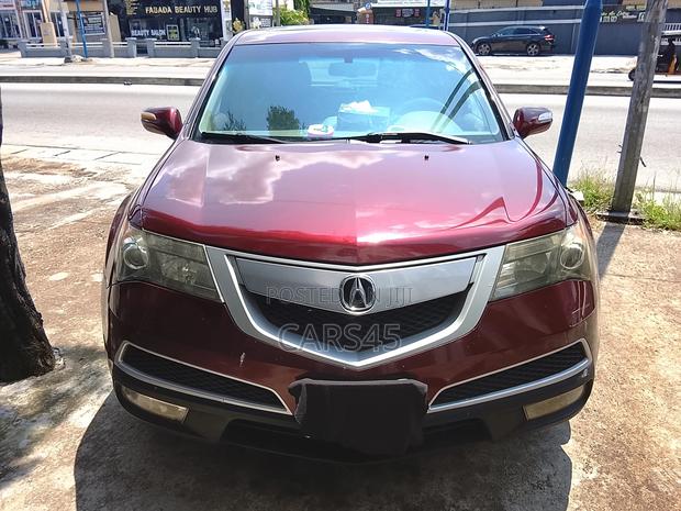 Acura MDX Advance Package SUV AWD (3.7L 6cyl 6A) 2010 Red