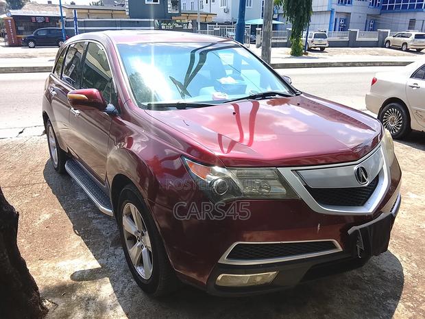 Acura MDX Advance Package SUV AWD (3.7L 6cyl 6A) 2010 Red
