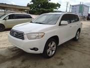 Toyota Highlander 2009 White for sale
