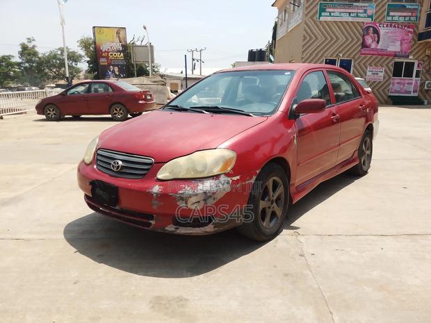 Toyota Corolla 2004 Red