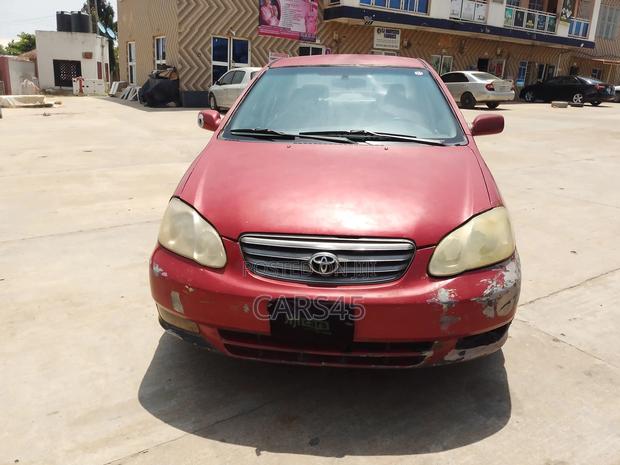 Toyota Corolla 2004 Red