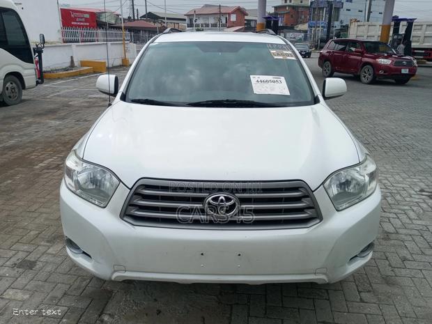 Toyota Highlander 2009 White