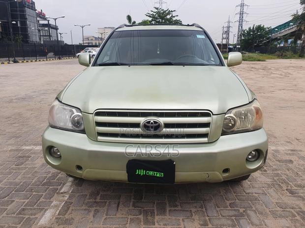Toyota Highlander 2007 Green