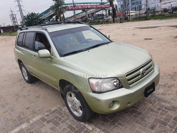 Toyota Highlander 2007 Green
