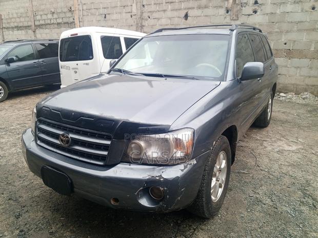 Toyota Highlander Limited V6 AWD 2003 Gray