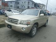 Toyota Highlander Limited V6 2002 Gold for sale