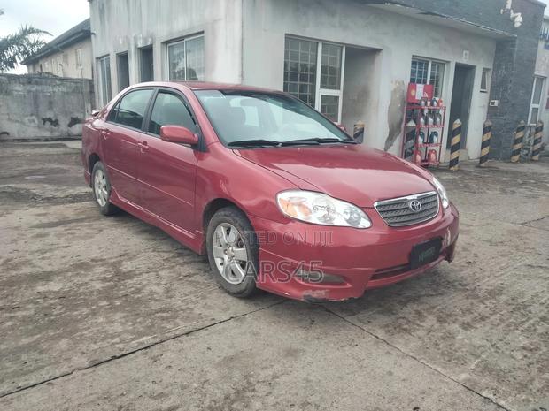 Toyota Corolla 2008 Red