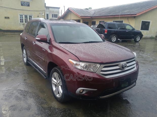 Toyota Highlander 2008 Red