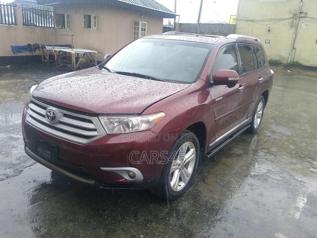 Toyota Highlander 2008 Red