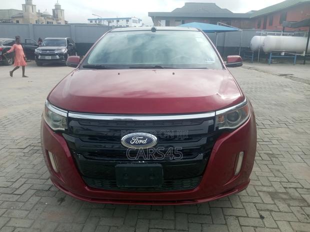 Ford Edge Sport 4dr SUV (3.7L 6cyl 6A) 2014 Red