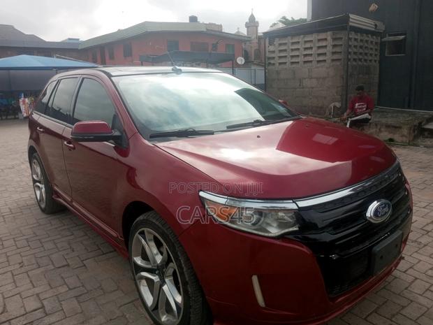 Ford Edge Sport 4dr SUV (3.7L 6cyl 6A) 2014 Red