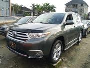 Toyota Highlander 3.5L 4WD 2013 Green for sale
