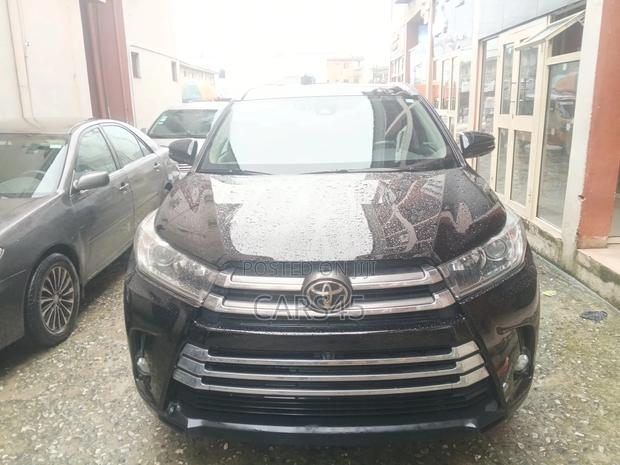 Toyota Highlander Limited Platinum 4x4 V6 (3.5L 6cyl 8A) 2017 Black