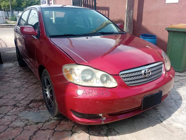 Toyota Corolla 2005 Red