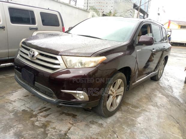Toyota Highlander 2012 Burgandy